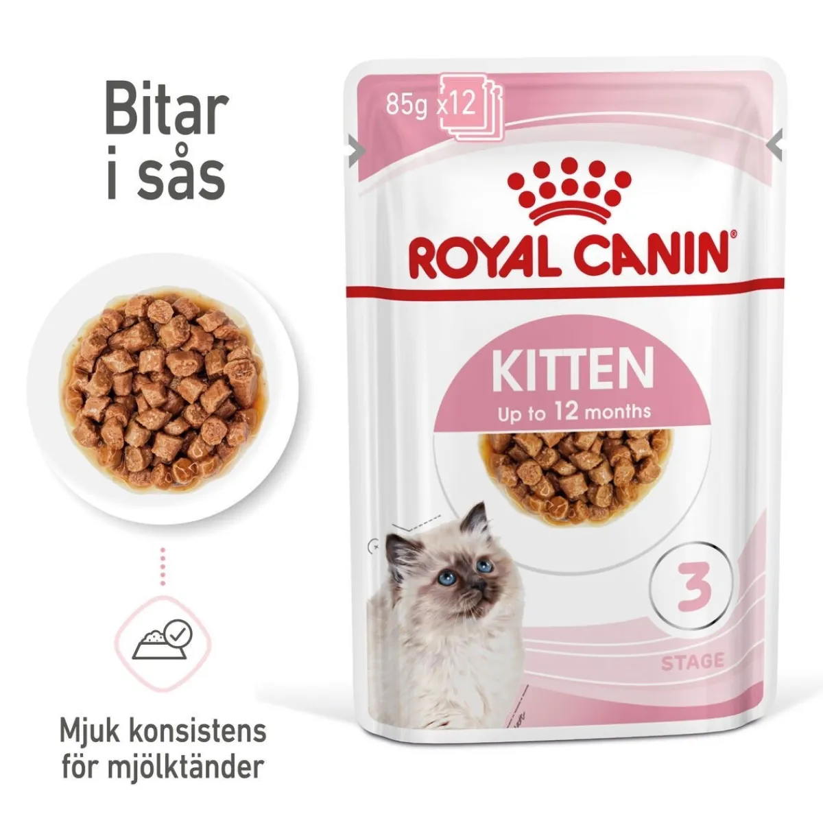 Kitten Gravy 85g, 48-pack>Royal Canin Hot