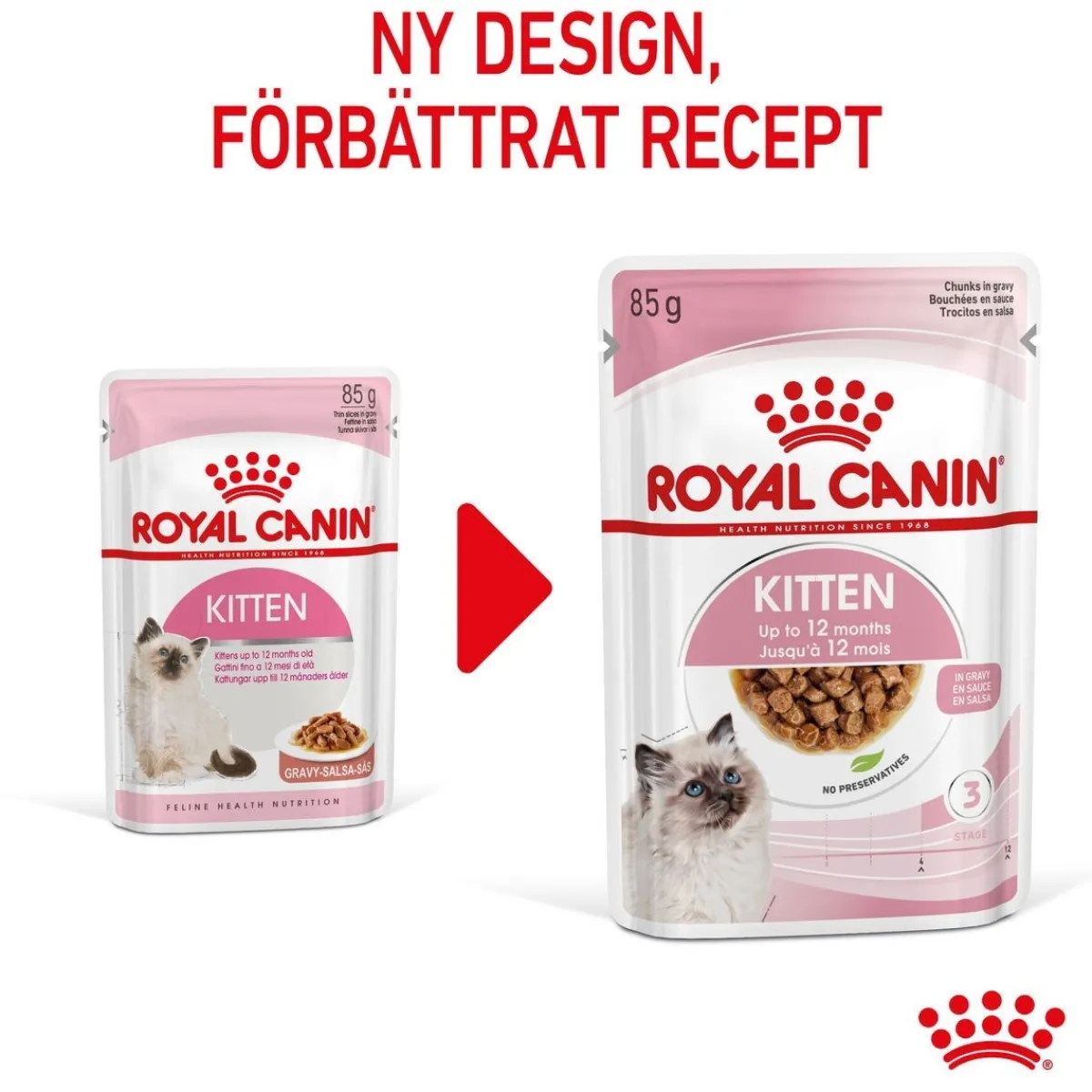 Kitten Gravy 85g, 48-pack>Royal Canin Hot