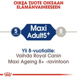 Maxi Adult 5+ 2 x 15kg>Royal Canin Online
