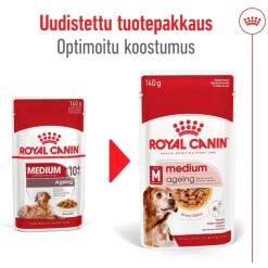 Medium Ageing Wet 10 x 140 g>Royal Canin Discount