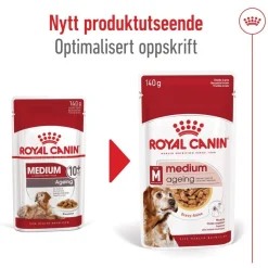 Medium Ageing Wet 10 x 140 g>Royal Canin Discount