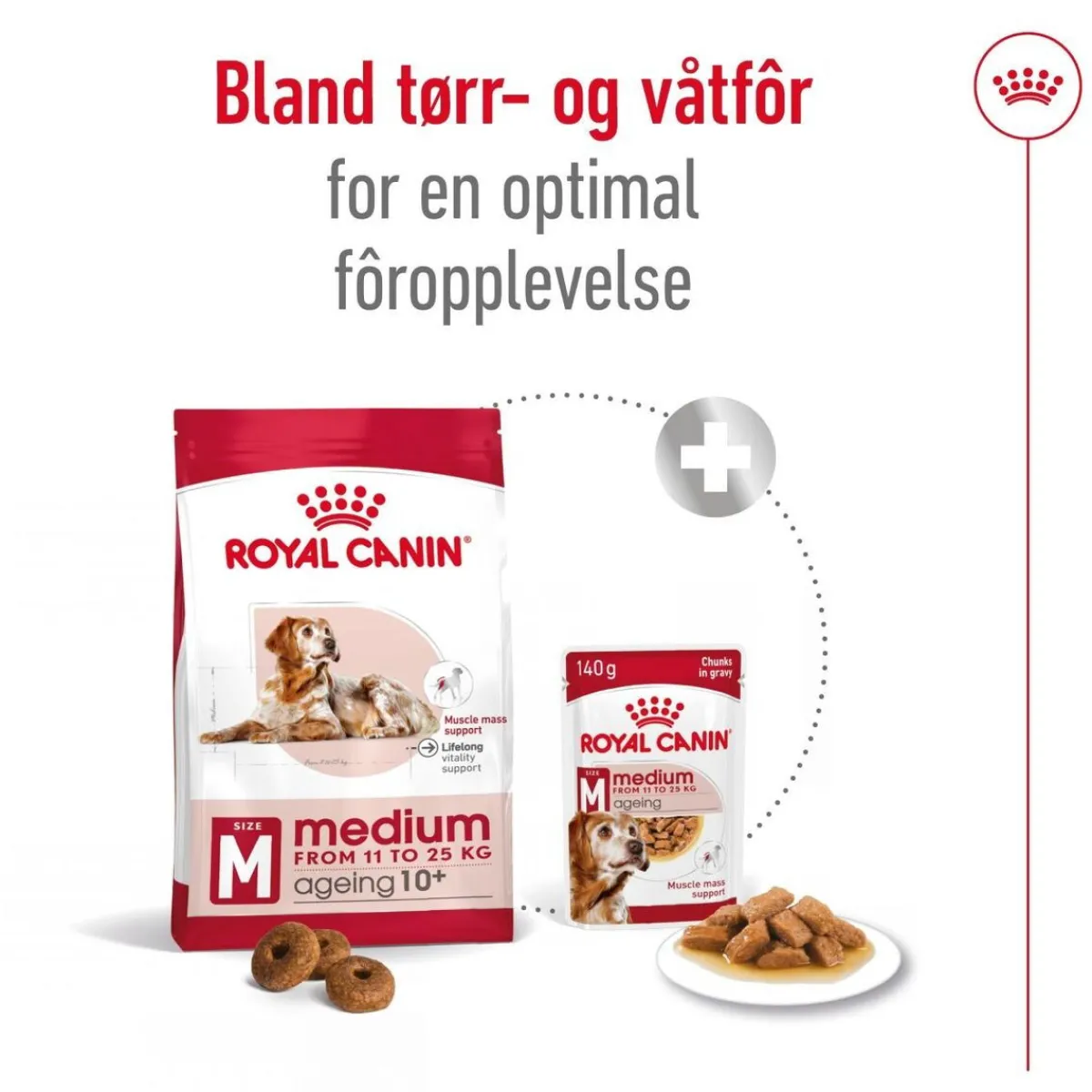 Medium Ageing 10+ 2 x 15kg>Royal Canin Best