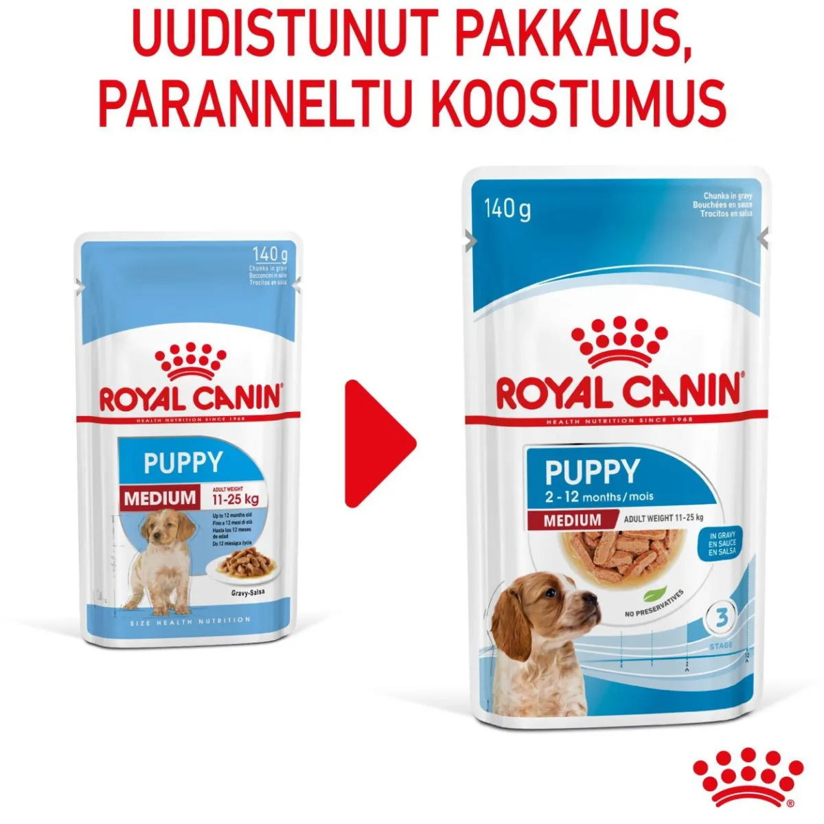 Medium Puppy>Royal Canin