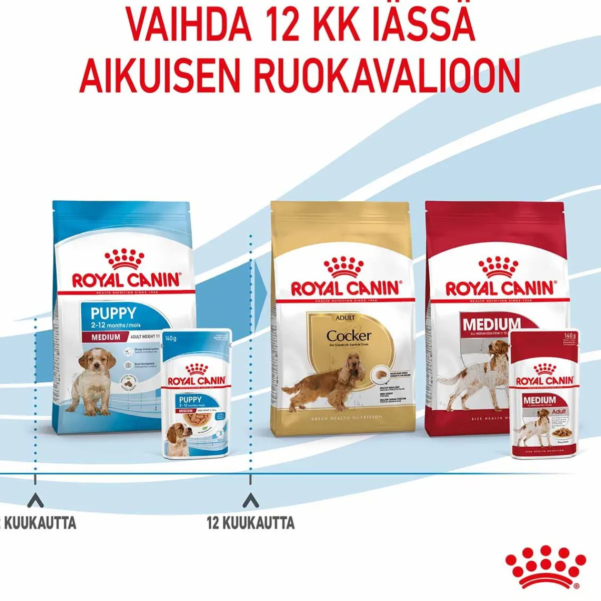 Medium Puppy 40x140 g>Royal Canin Sale