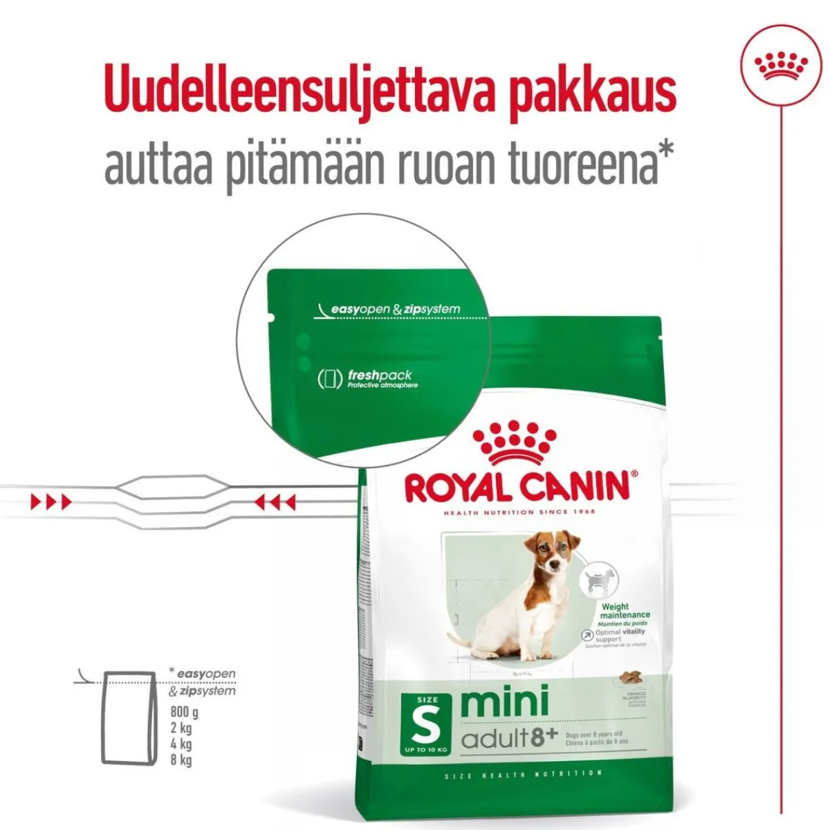 Mini Adult 8+>Royal Canin Discount