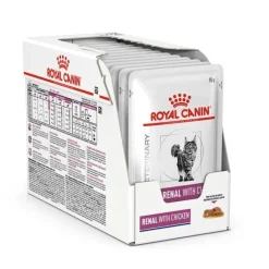 Royal Canin Renal Cat Chicken wet, 12 x 85 g>Royal Canin Veterinary Diets Discount