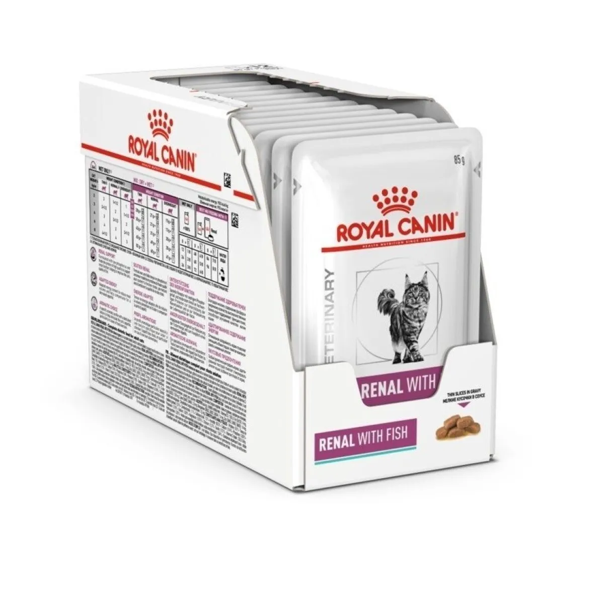 Royal Canin Renal Cat Fish 12 x 85 g>Royal Canin Veterinary Diets Outlet