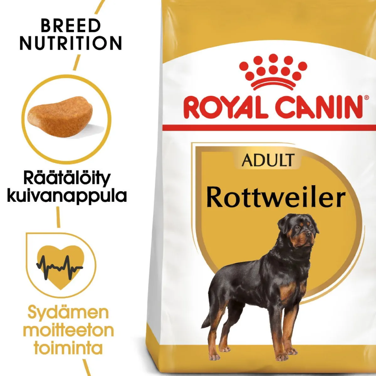 Rottweiler Adult 12 kg>Royal Canin Hot