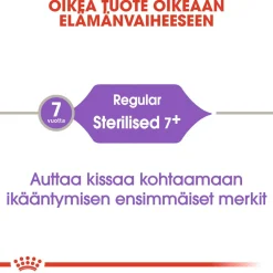 Sterilised 7+>Royal Canin Hot