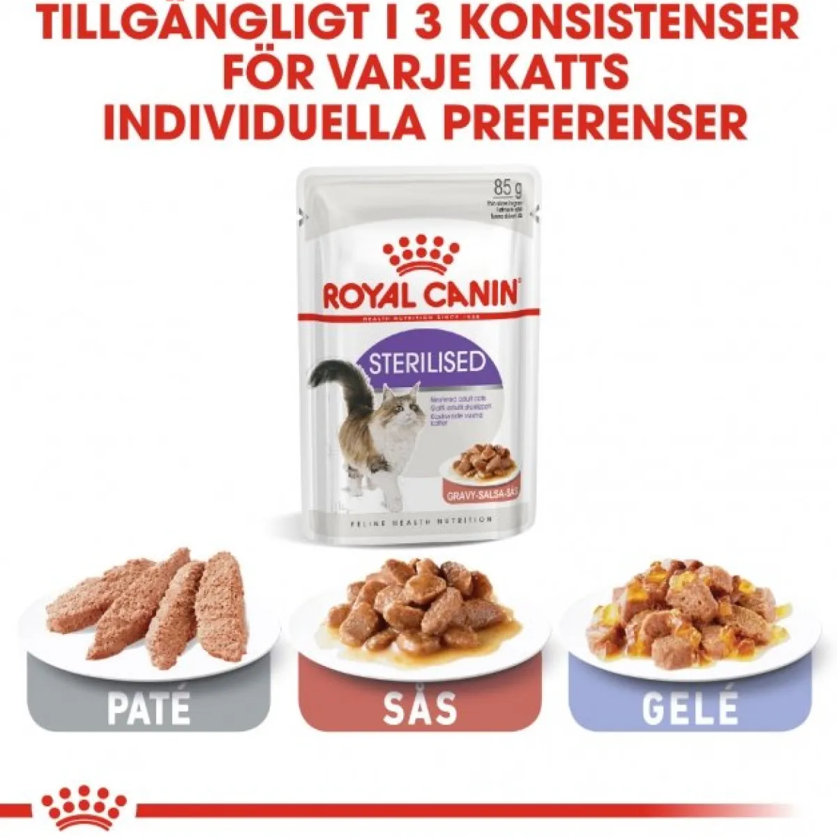 Sterilised Gravy 85g, 48-pack>Royal Canin New