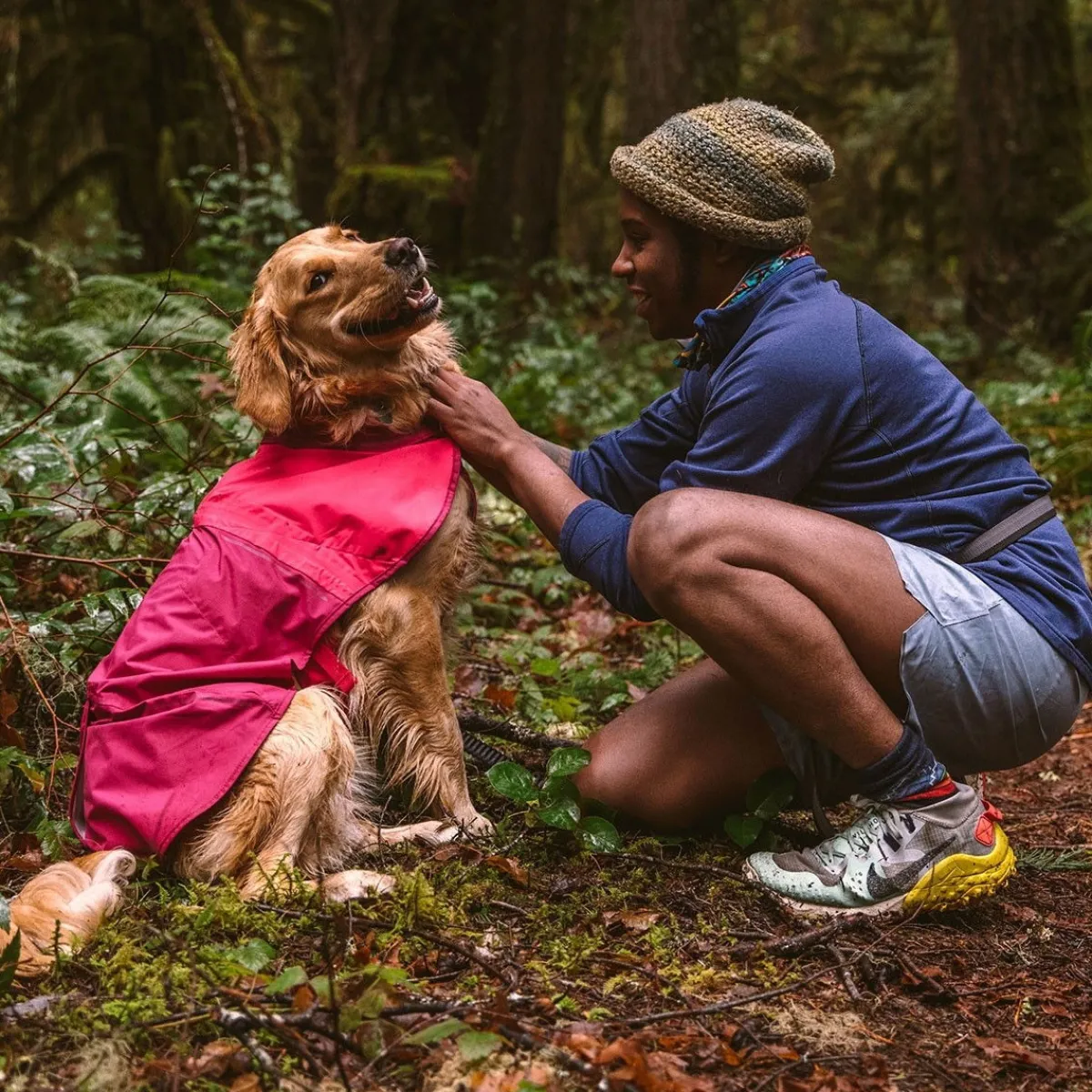Sun Shower koiran sadetakki, pinkki>RuffWear Clearance