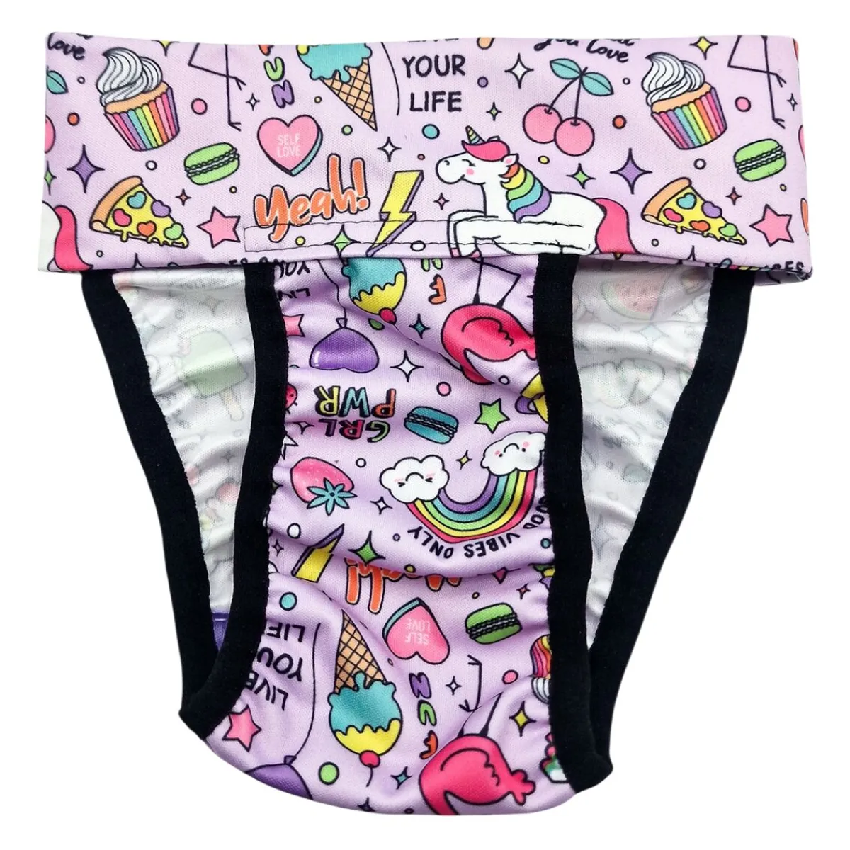 juoksupöksyt kietaisumalli, Born to unicorn>RuttuNuttu Clearance