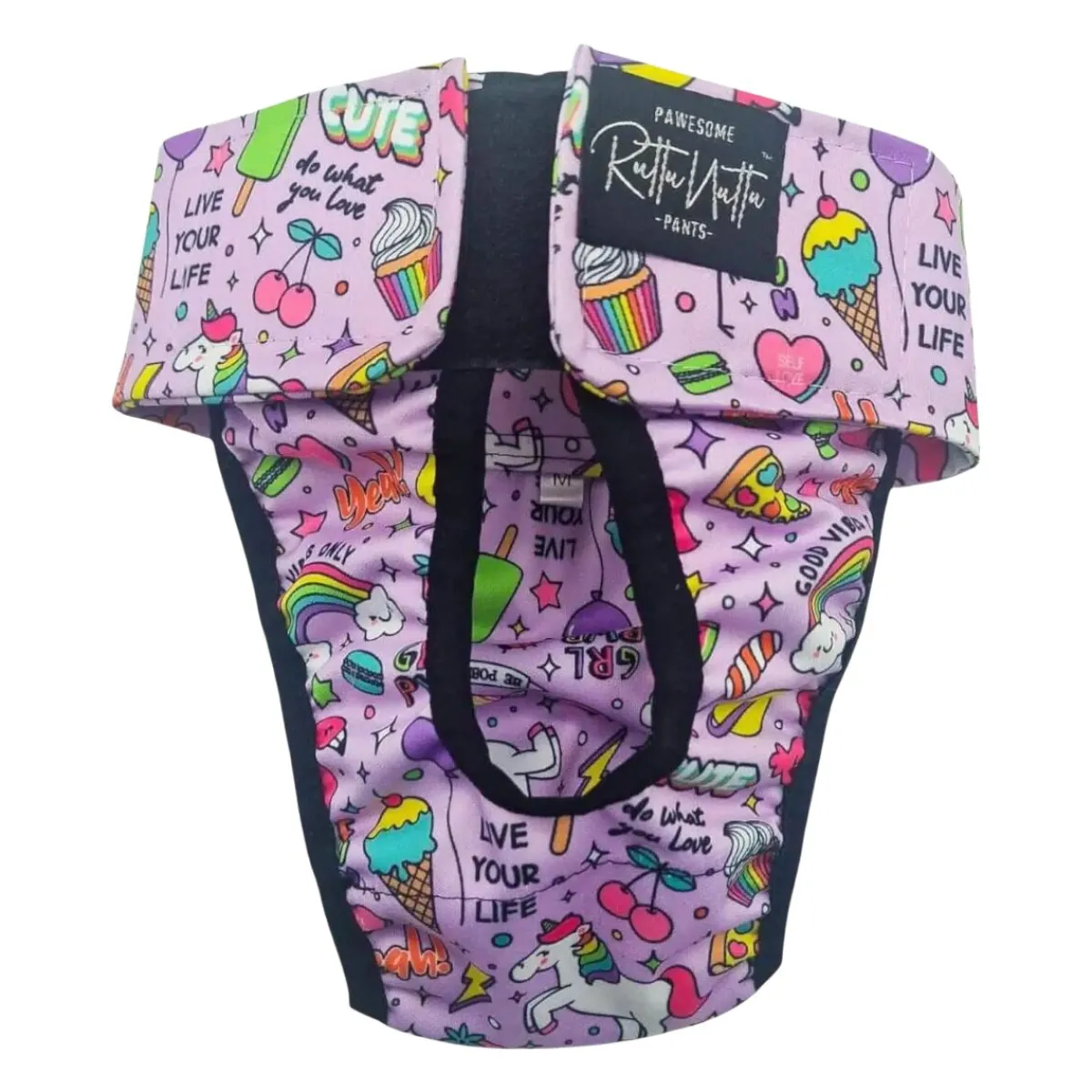 juoksupöksyt kietaisumalli, Born to unicorn>RuttuNuttu Clearance