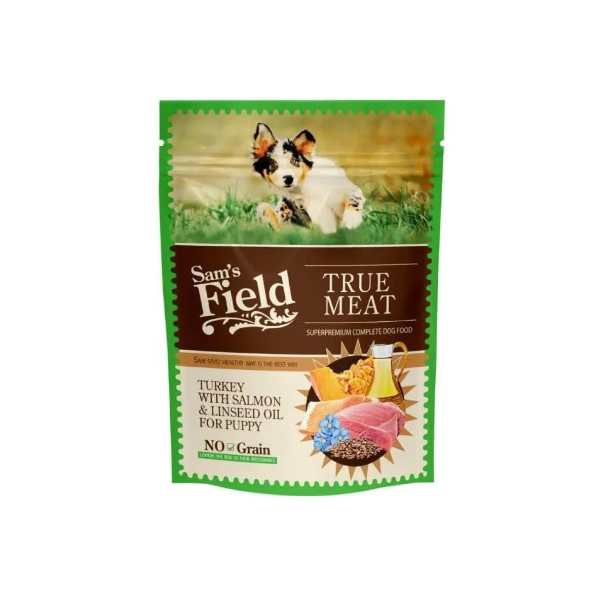 SamField Dog Turkey pennulle 260 g>Sam's Field