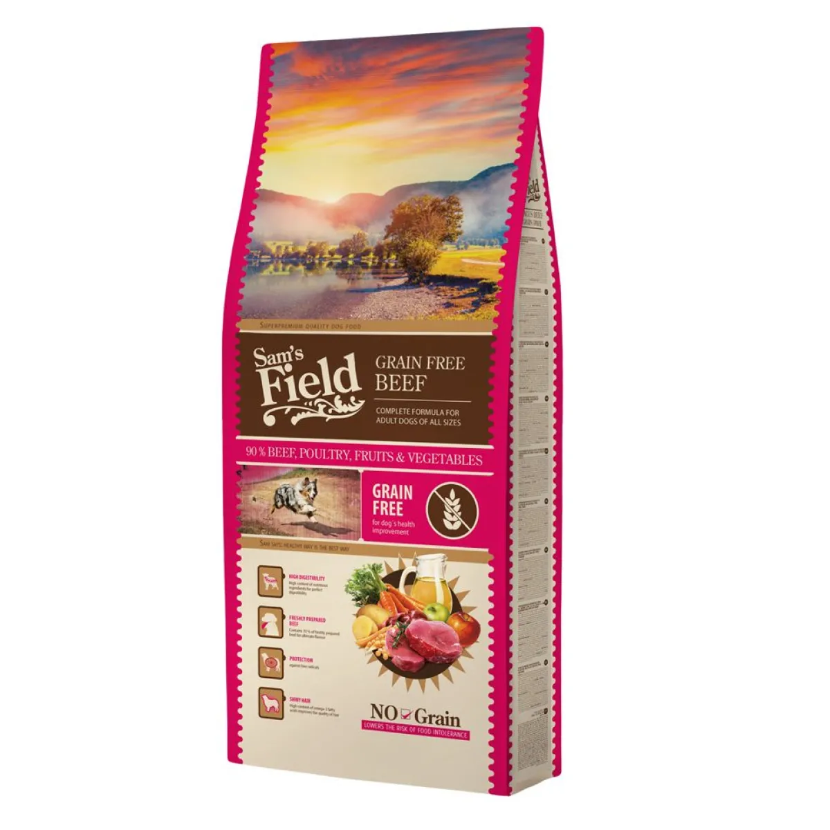 Grain Free Adult Beef>Sam's Field Clearance