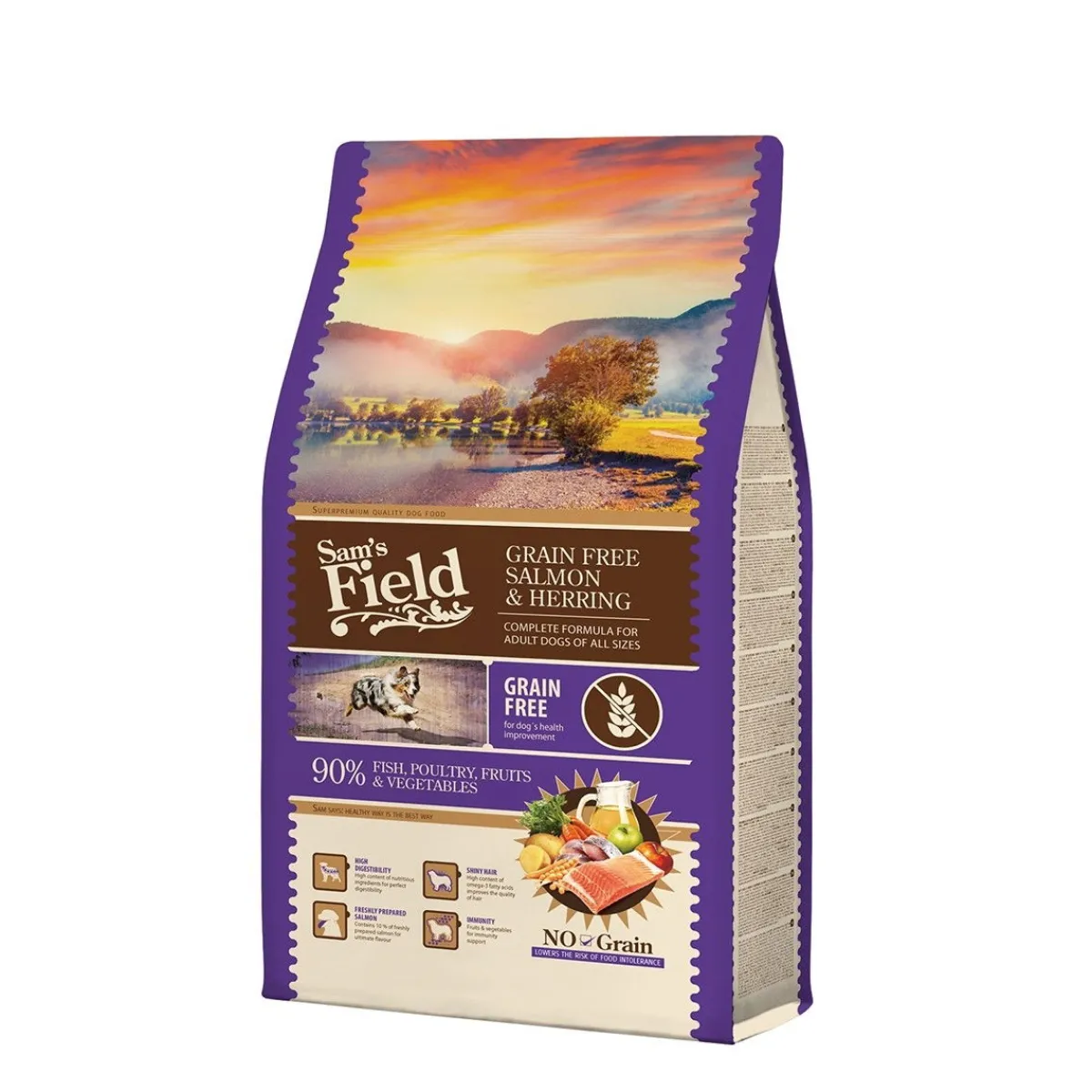 Grain Free Adult Salmon & Herring>Sam's Field Best
