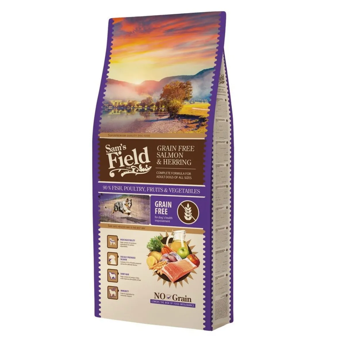 Grain Free Adult Salmon & Herring>Sam's Field Best