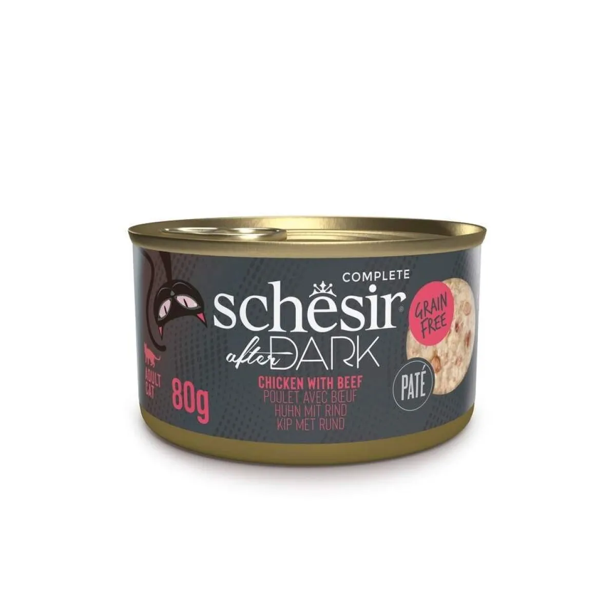 After Dark Pate kana & nauta 80 g>Schesir Hot