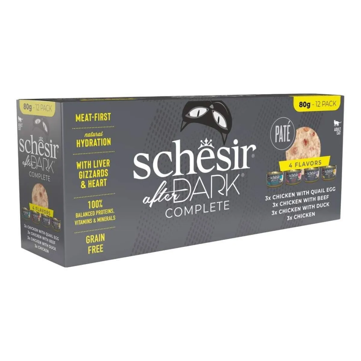 After Dark Pate Variety Pack 12 x 80 g>Schesir Best