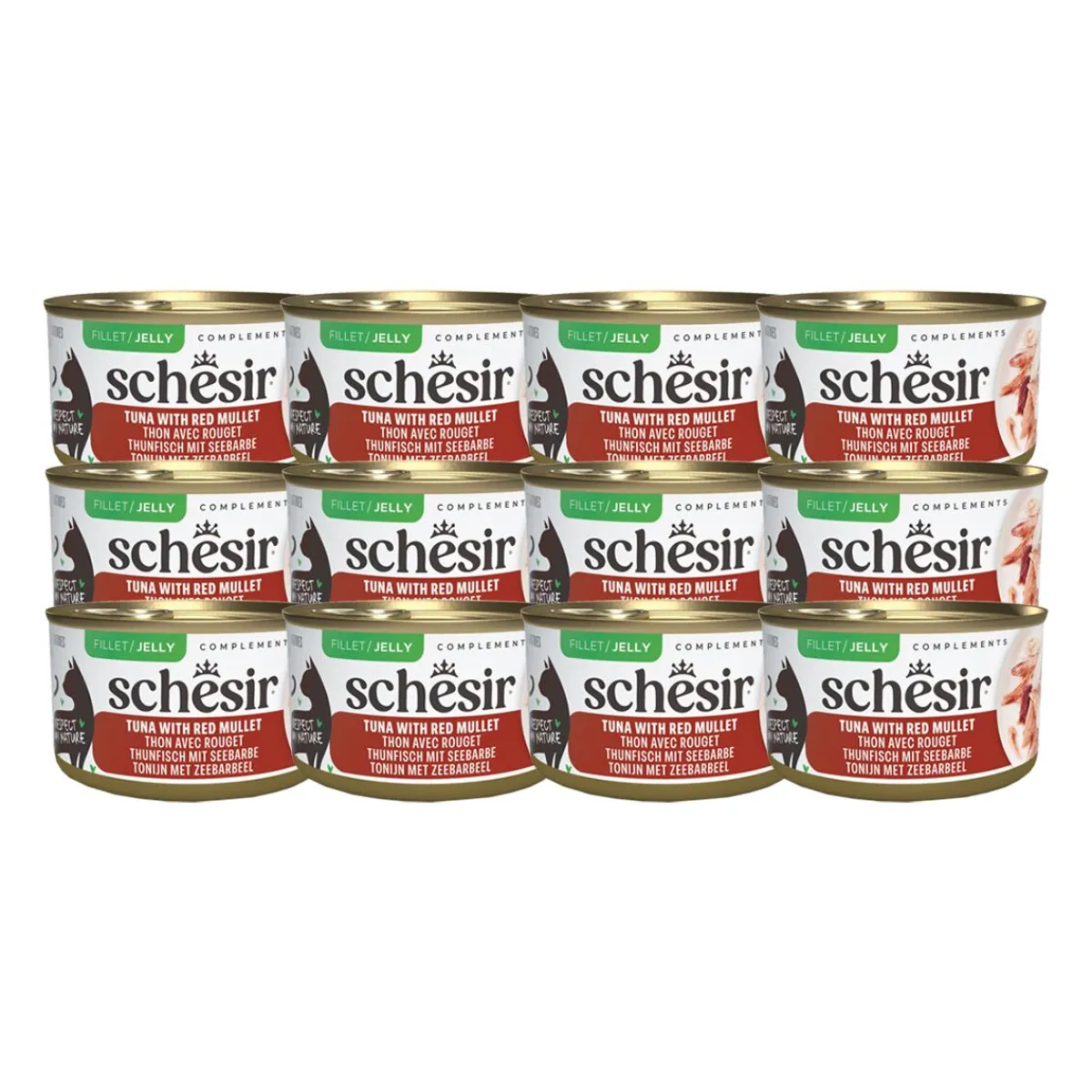 Complements Tuna with red mullet in Jelly 70 g>Schesir Sale
