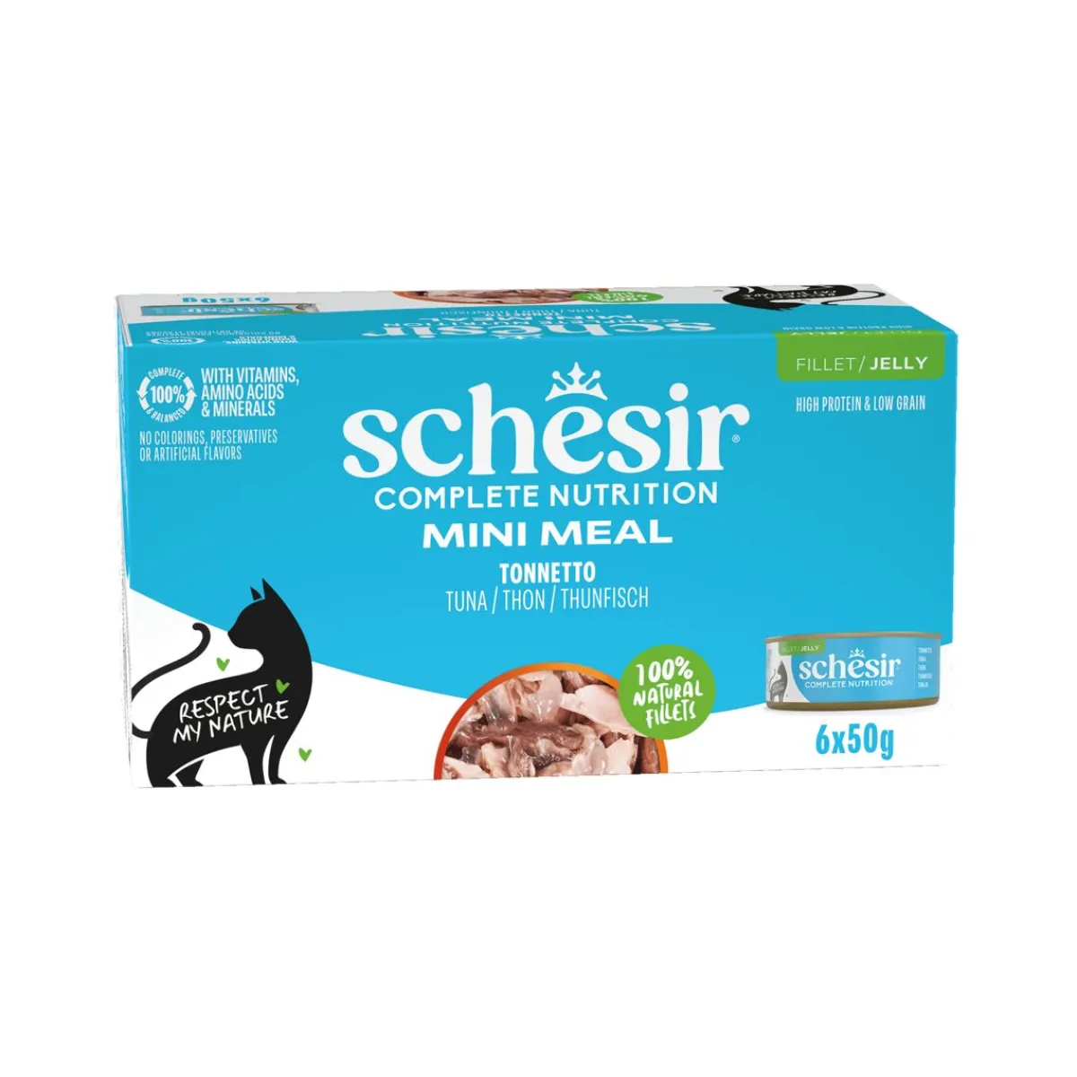 Tuna, 6x 50 g>Schesir Best
