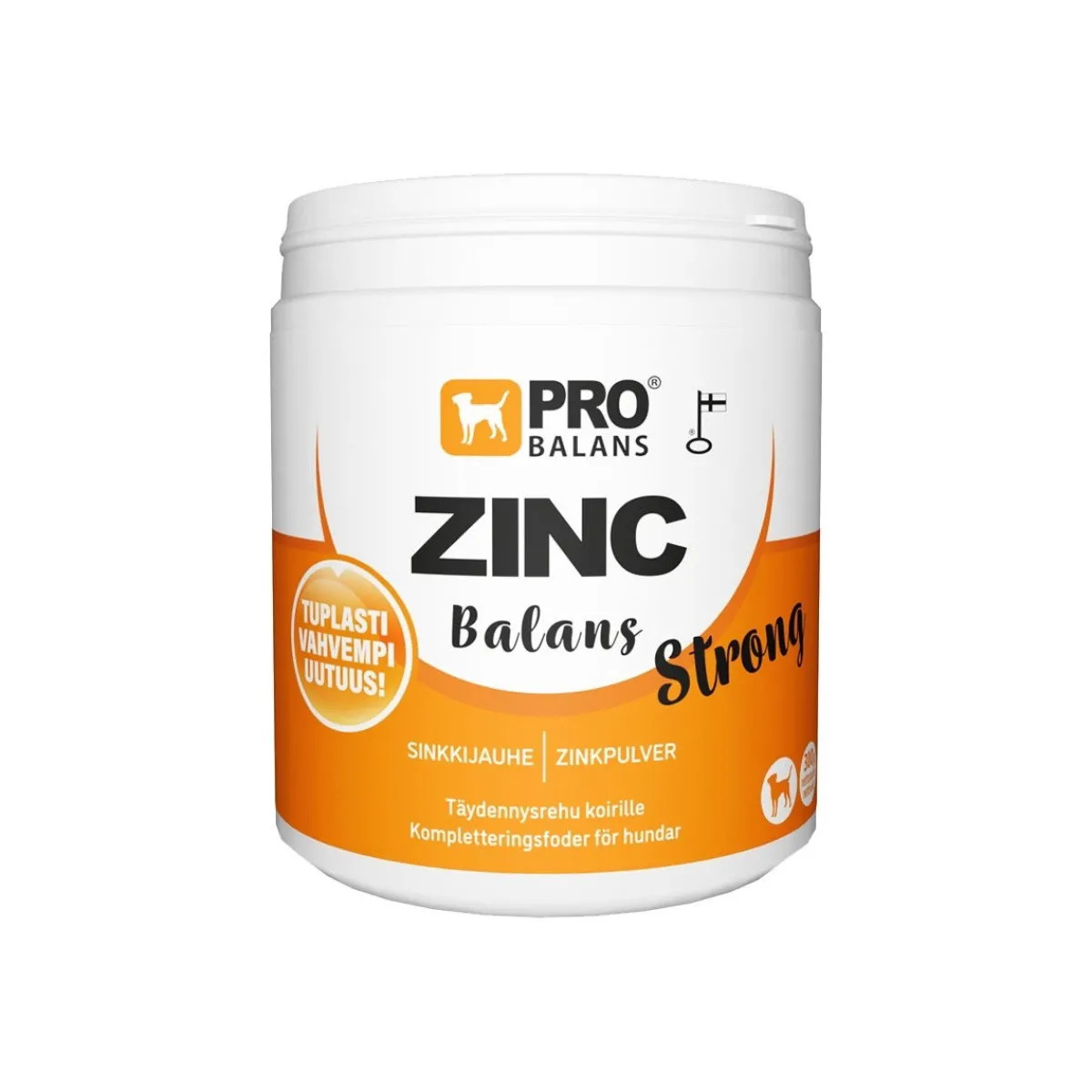 Sinkki koiralle Probalans Zincbalans Strong 300 g>Vitabalans Best