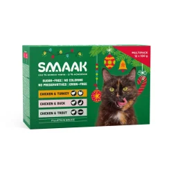 Cat Christmas Multipack 12 x 100 g>Smaak New