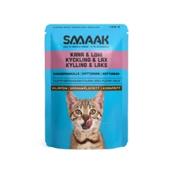 kissanpennun märkäruoka kana-lohi 100 g>Smaak New