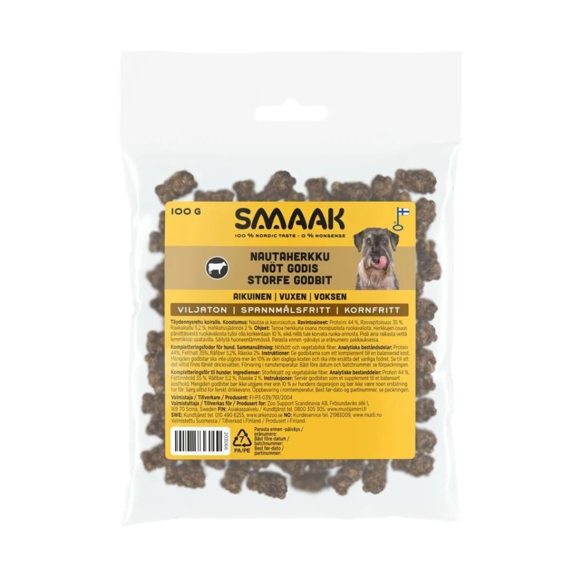 nautaherkku koiralle 100g>Smaak New