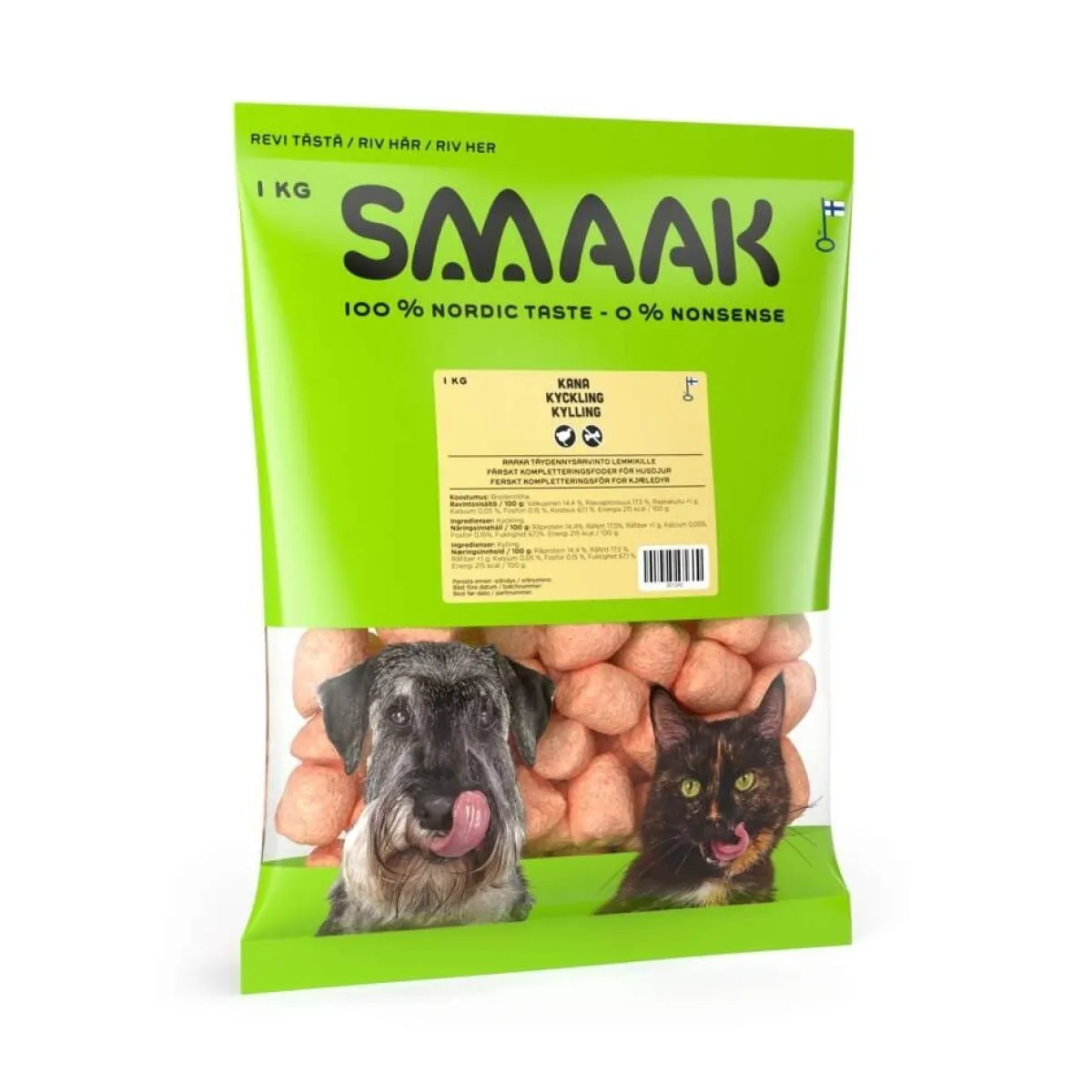raaka luuton kanapulla 1kg>Smaak Clearance