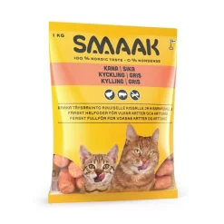 raakaruoka kissalle kana & sika 1kg>Smaak Best