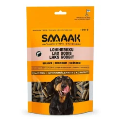 Sulava lohiherkku koiralle 100g>Smaak Hot