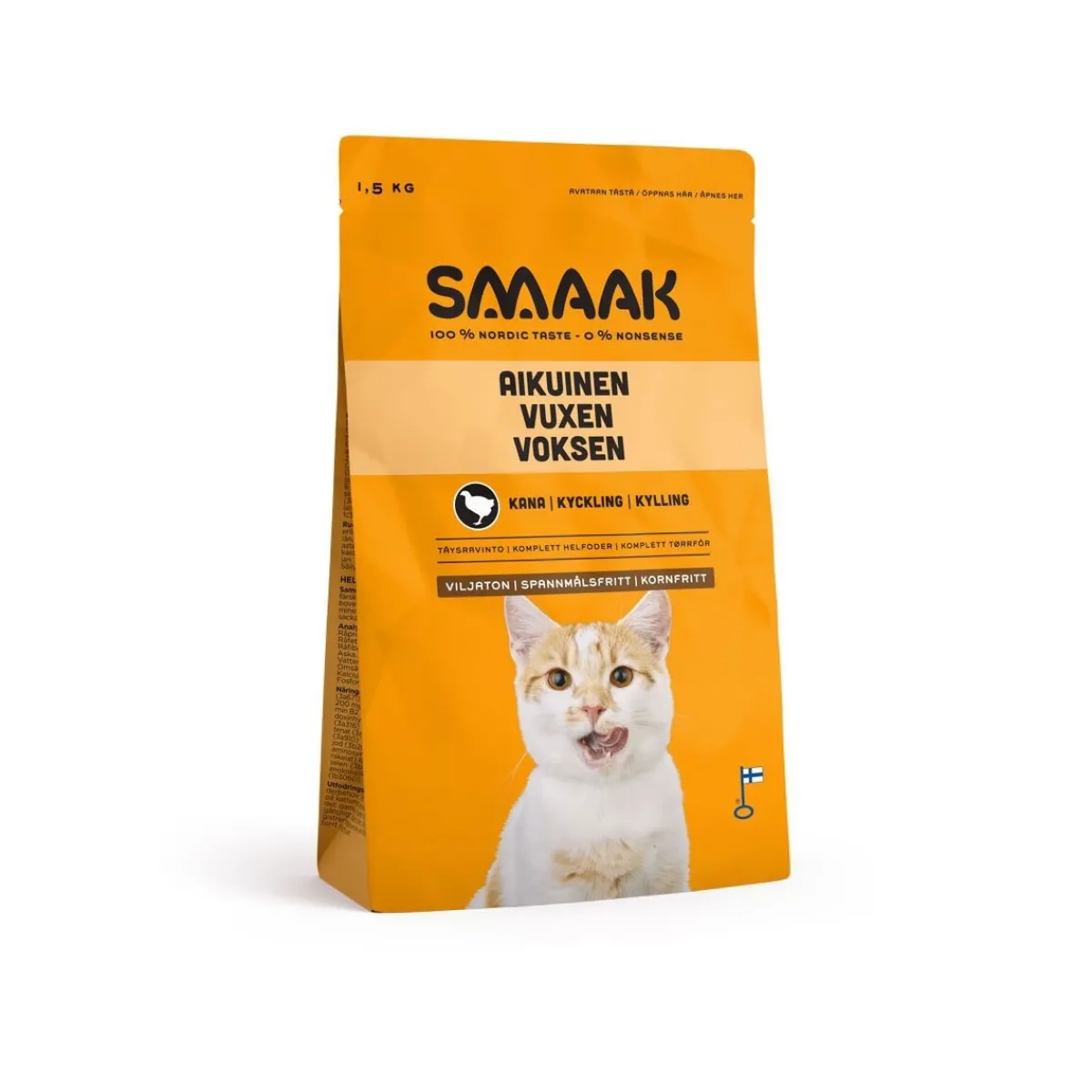 viljaton kissanruoka, kana>Smaak Online