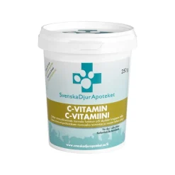 C-vitamiini 250 g>Svenska Djurapoteket Online