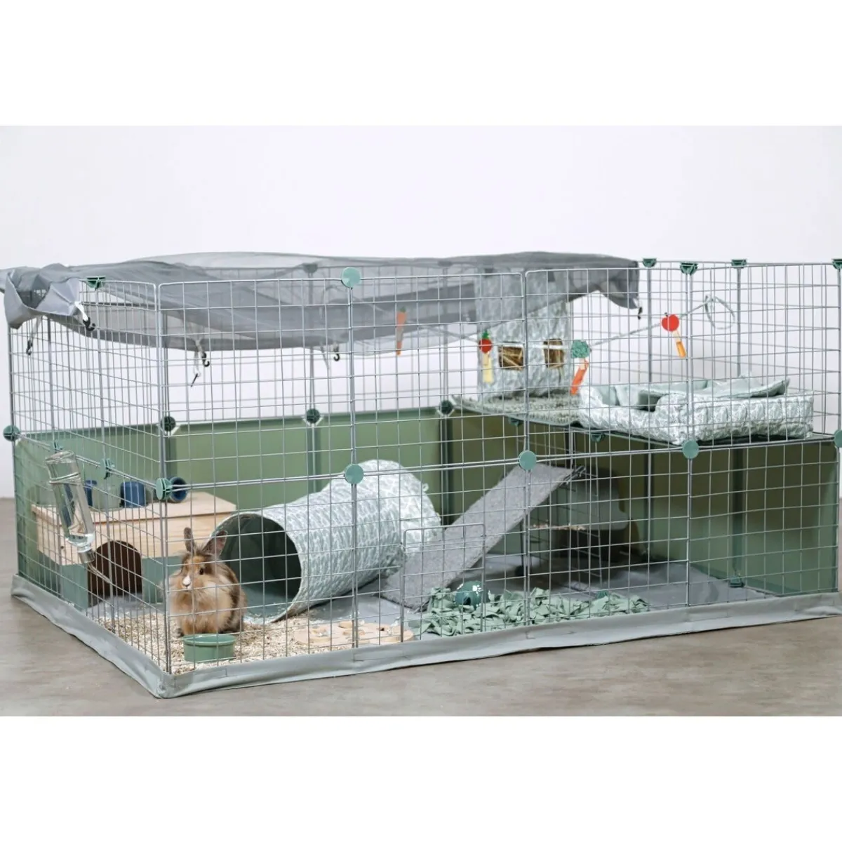 Taikakuutio kanille Neopark, 140 x 105 x 70 cm>Zolux Clearance