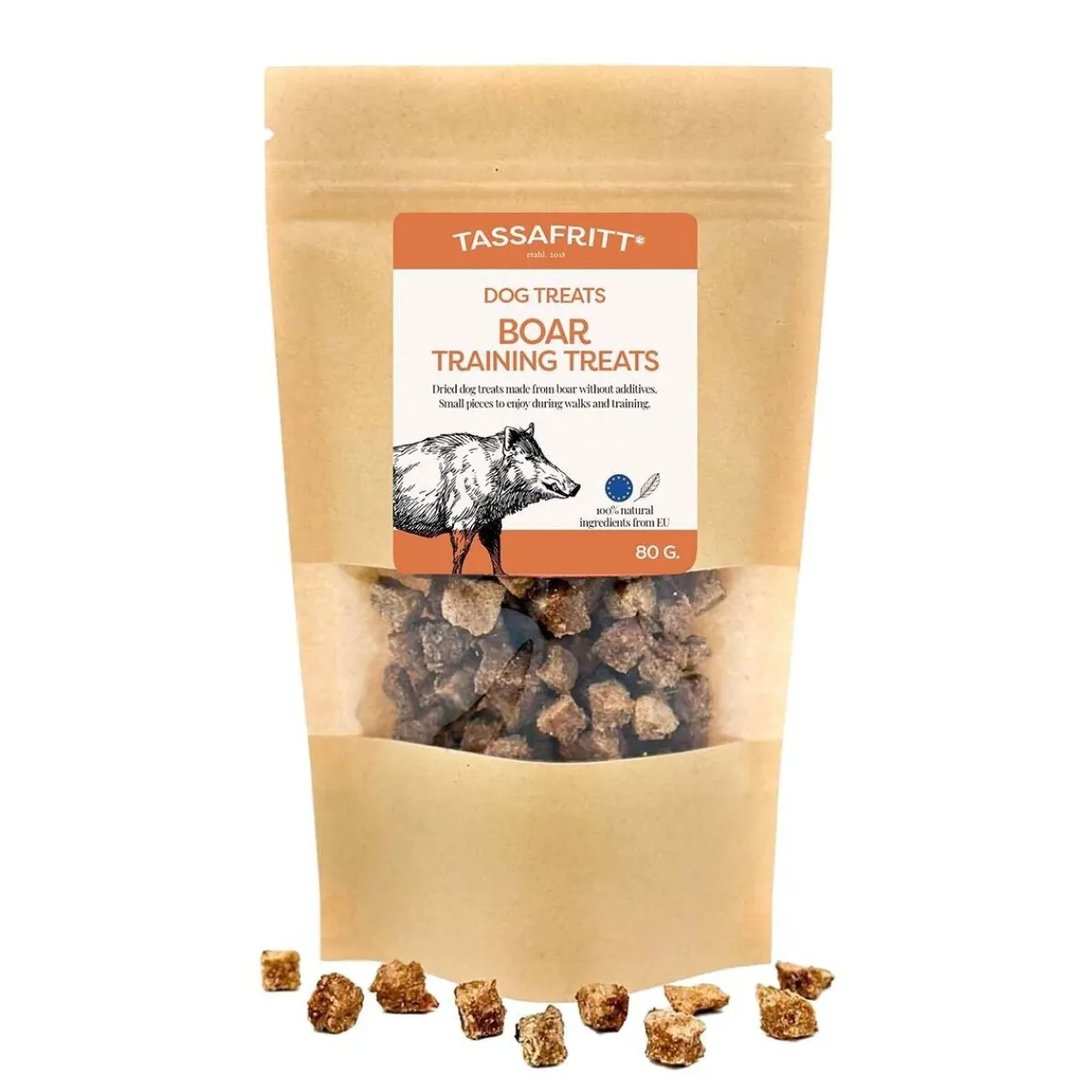 Treeniherkut, villisika 80 g>TassaFritt Discount