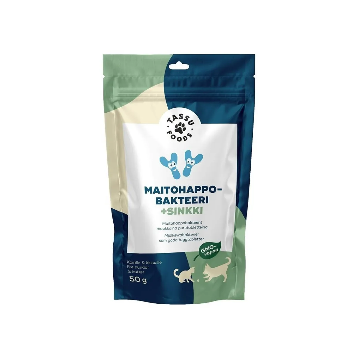 Maitohappobakteeri + sinkki 50 g>Tassu Foods Clearance