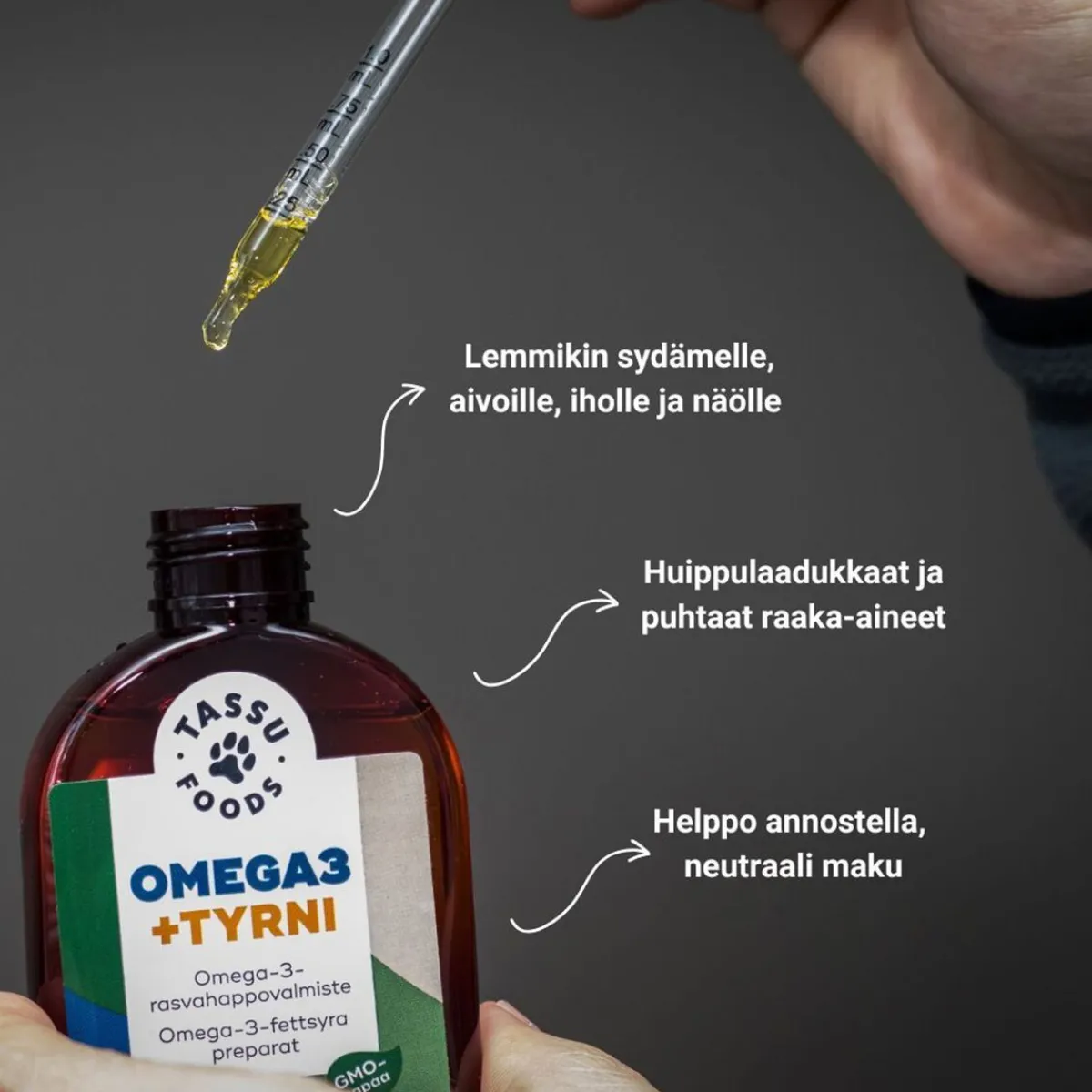 Omega-3 + Tyrni>Tassu Foods Hot