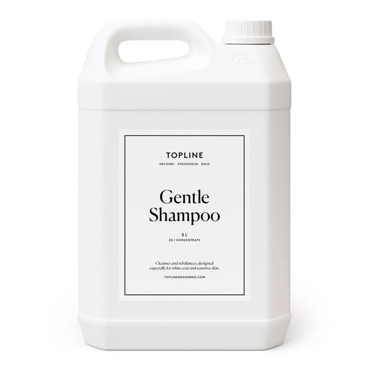 Gentle -koiranshampoo 5 l>Topline Online