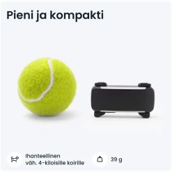 GPS koiralle DOG 6, musta>Tractive New