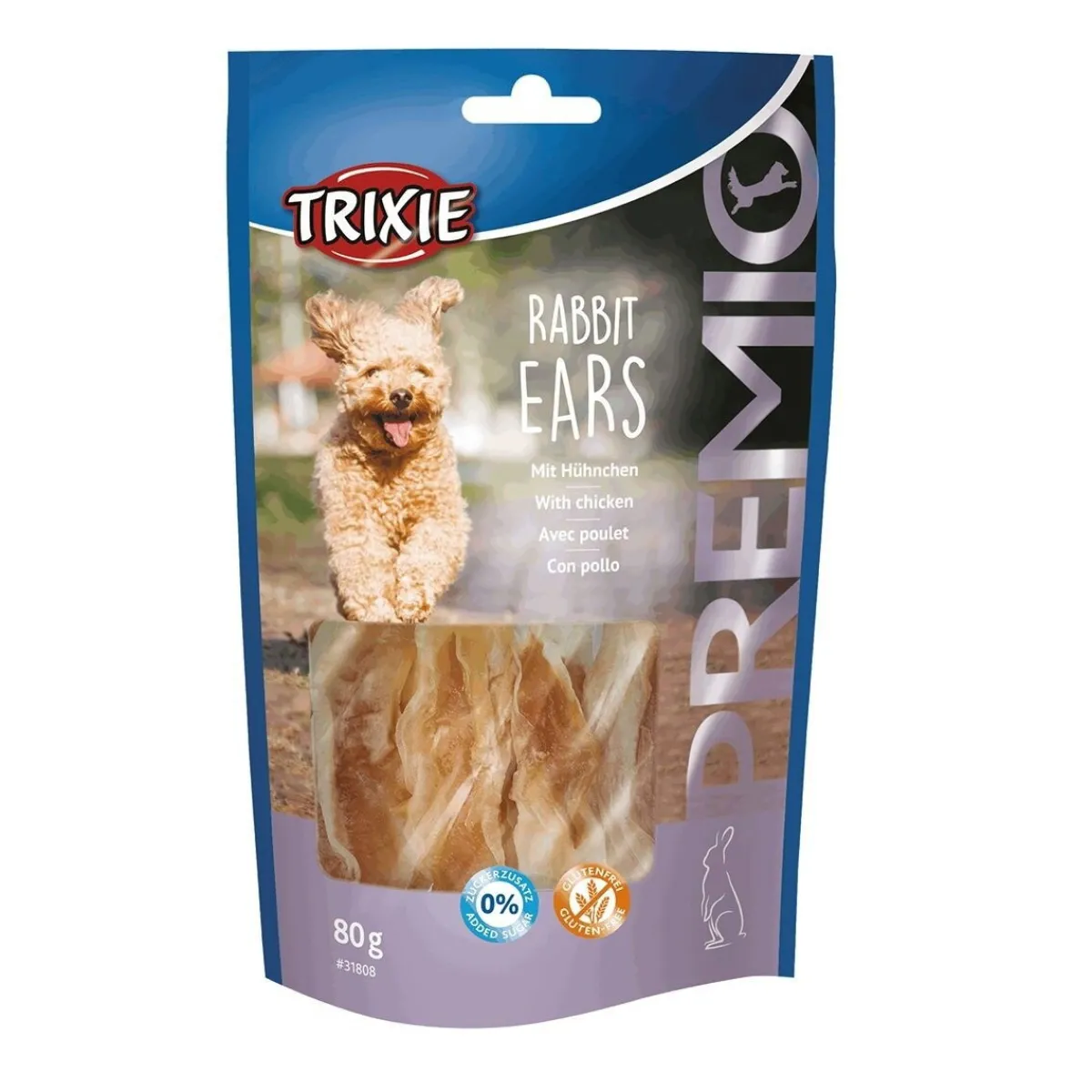 Premio jäniksenkorvat kanalla 80 g>Trixie Hot