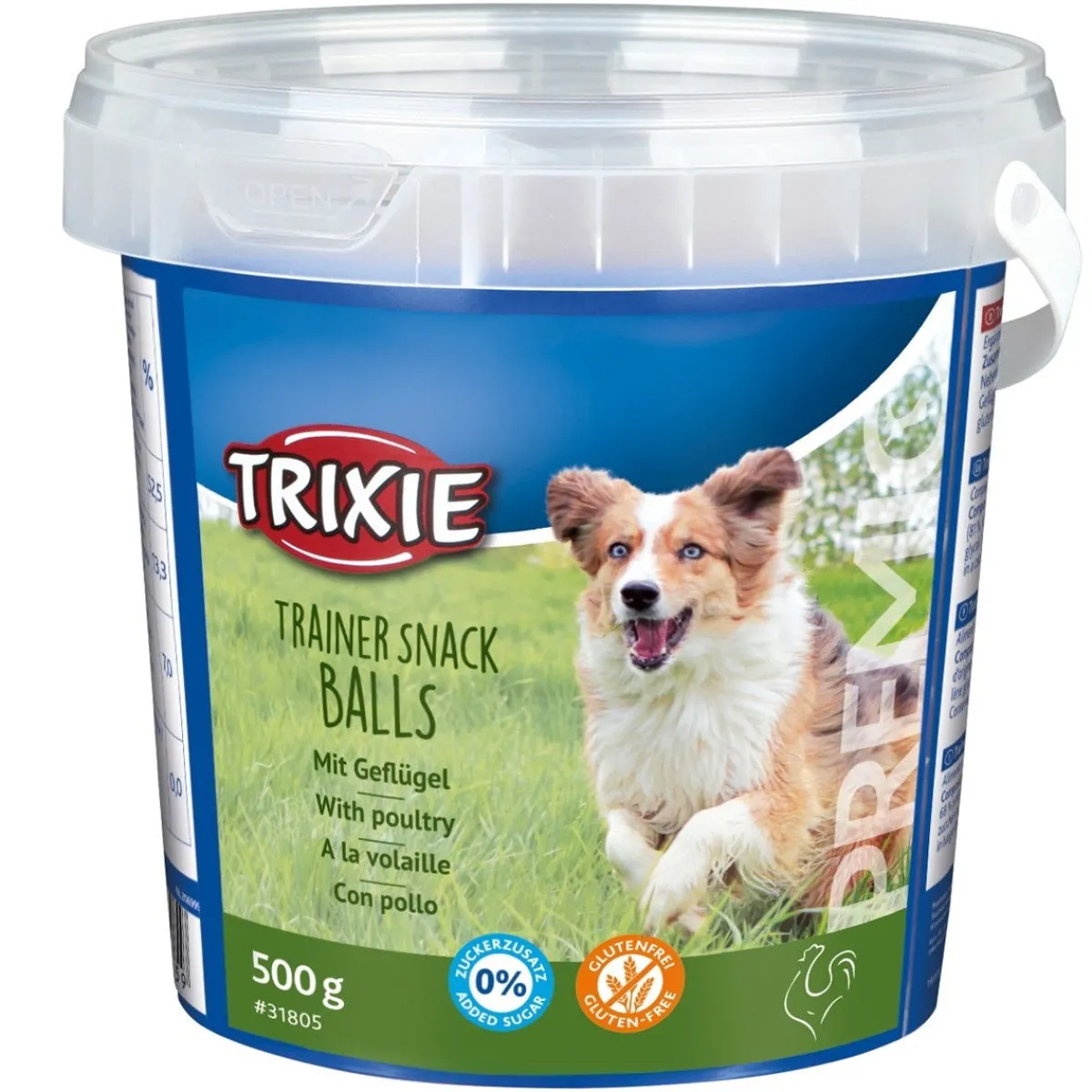 Premio Trainer Poultry -koiran herkut, 500 g>Trixie Hot