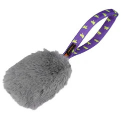 Faux Fur Squeaky>Tug-E-Nuff