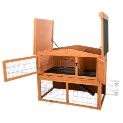 Ulkohäkki Natura, 124×102×78 cm Ruskea / 2-tasoa>Trixie Outlet