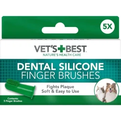 Vet’s Best Silikoniset sormiharjat 5 kpl>Vet's Best Best
