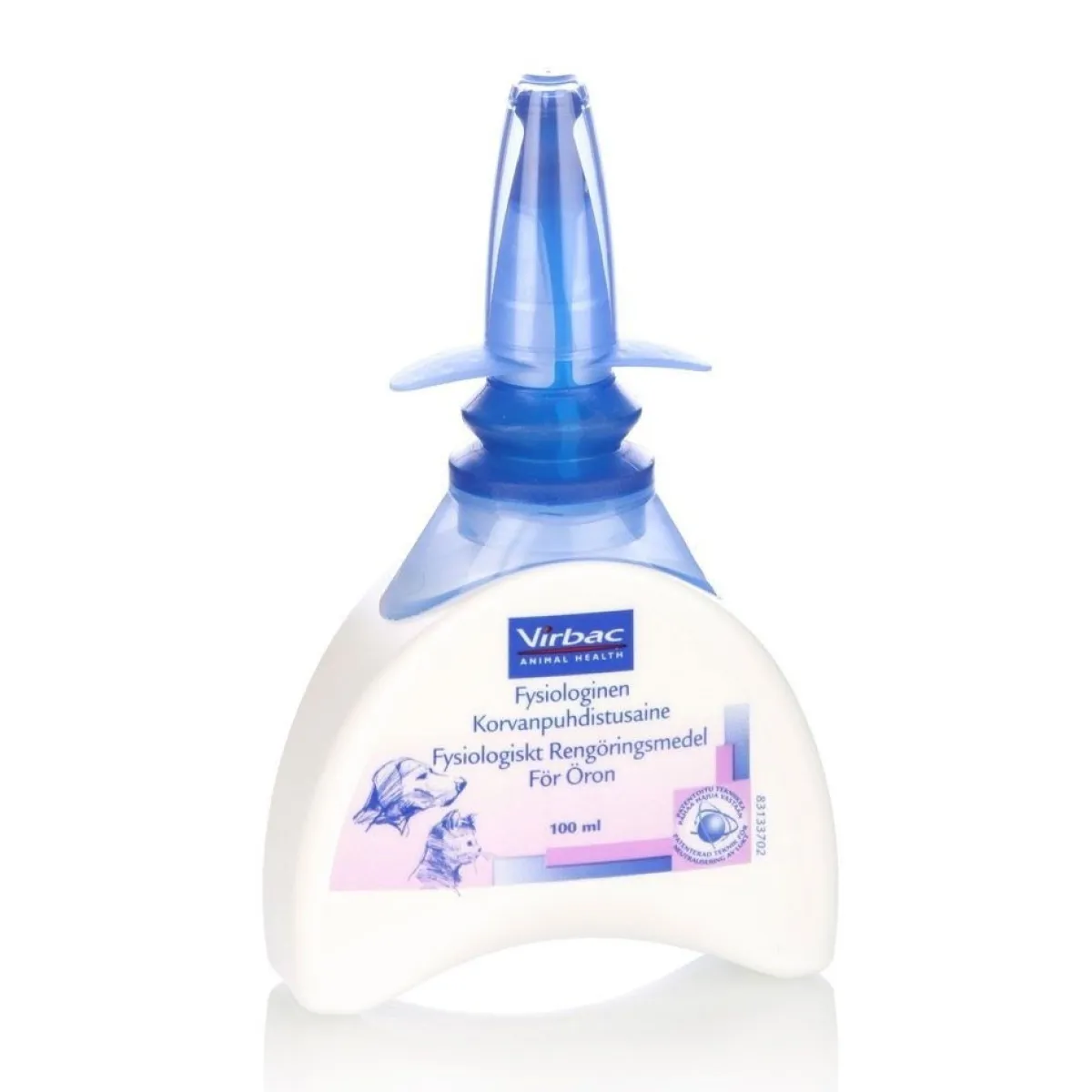 Fysiologinen korvanpuhdistaja 100 ml>Virbac Online