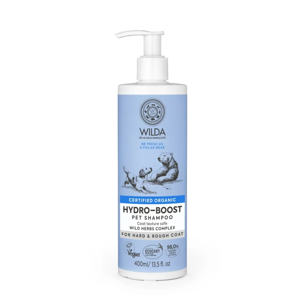 Hydro-boost -kosteuttava shampoo 400 ml>WILDA